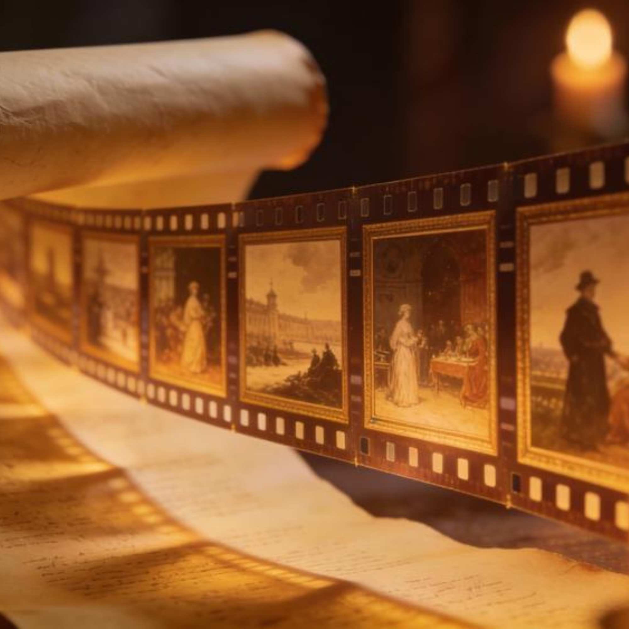 Pellicule de cinéma illustrant Focale médiévale